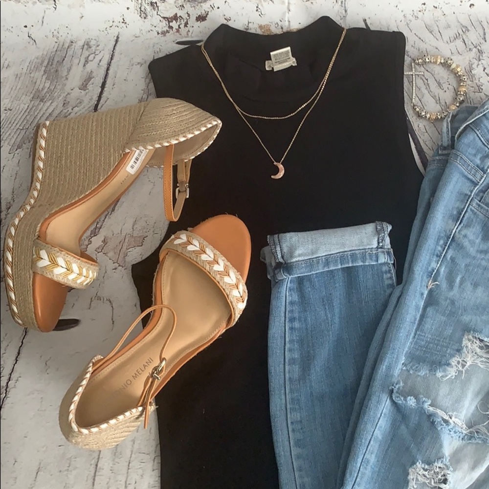 NWOB Antonio Melani Wedges